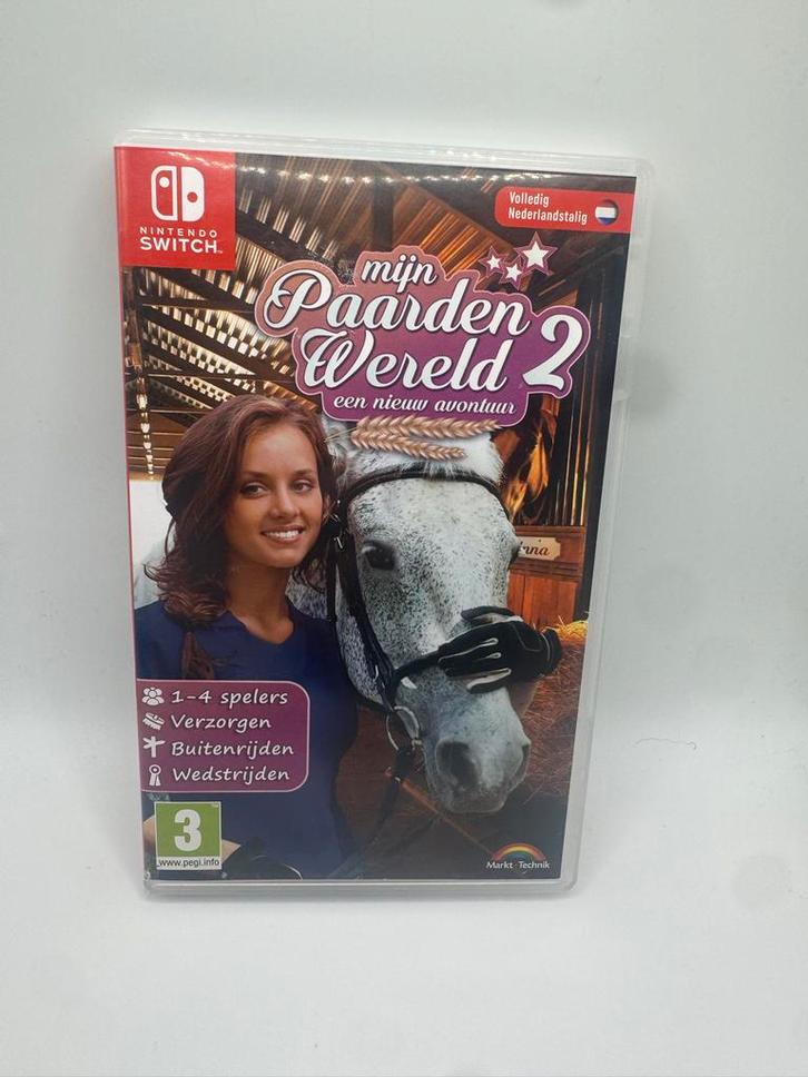 Mijn Paarden Wereld 2 - Nintendo Switch, Spelcomputers en Games, Games | Nintendo Switch, Nieuw, Simulatie, 3 spelers of meer