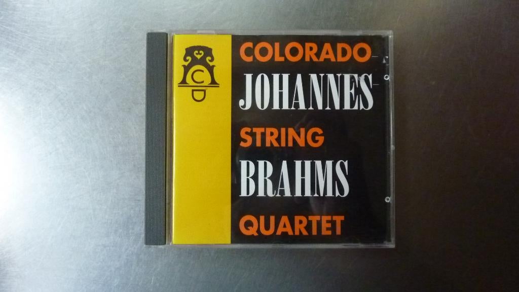 Colorado String Quartet - Johannes Brahms, Ophalen of Verzenden, Classicisme, Gebruikt, Kamermuziek