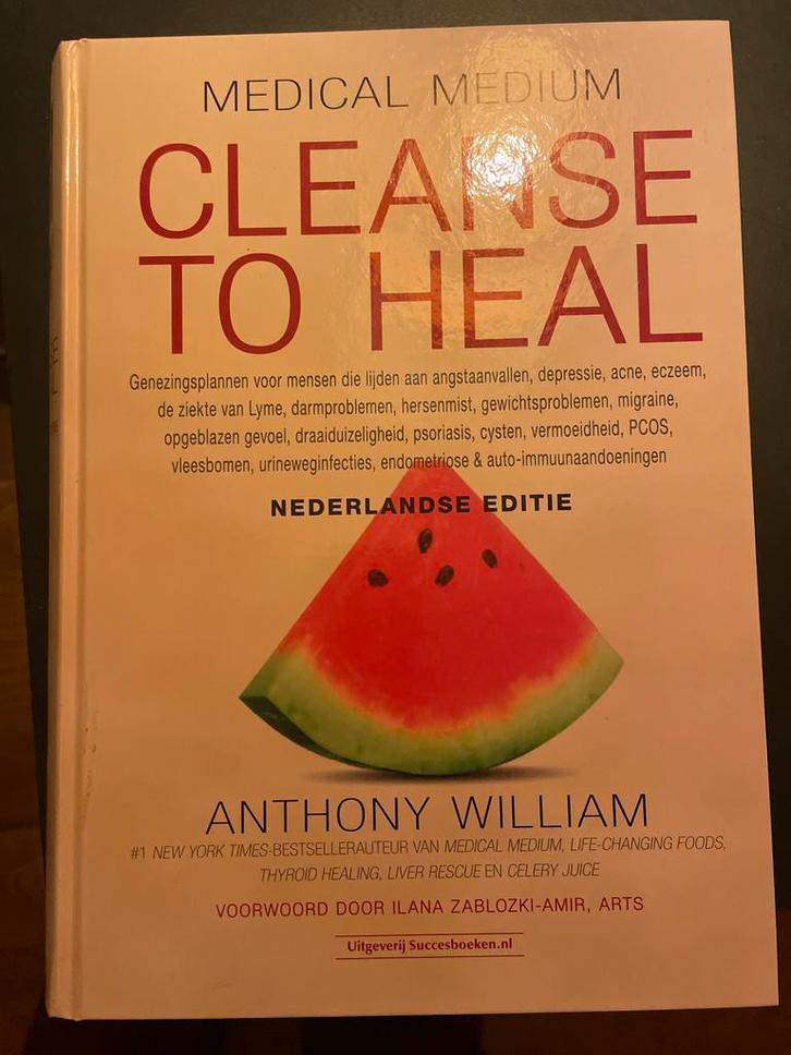 Medical Medium: Cleanse to Heal - Nederlandse Editie, Boeken, Gezondheid, Dieet en Voeding, Zo goed als nieuw, Gezondheid en Conditie