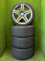 Originele 19 inch Mercedes velgen met banden SL 63 AMG R231, 19 inch, Gebruikt, 285 mm, Banden en Velgen