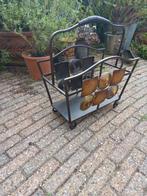 Vintage magazine rek,  krantenbak, Ophalen of Verzenden, Vo, Vo, Vo