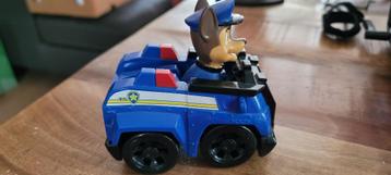 Paw Patrol - politieauto met Chase - op wieltjes beschikbaar voor biedingen