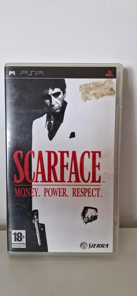 scarface, Spelcomputers en Games, Games | Sony PlayStation Portable, Zo goed als nieuw, Avontuur en Actie, 1 speler, Ophalen of Verzenden