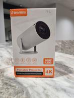 Swiss Portable Projector 4K LED - Nieuw!, Audio, Tv en Foto, Beamers, Swiss, LED, Nieuw, Ophalen of Verzenden