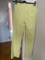 Dames pantalon in lemon groen, Ophalen of Verzenden, Zo goed als nieuw, Maat 38/40 (M), Groen