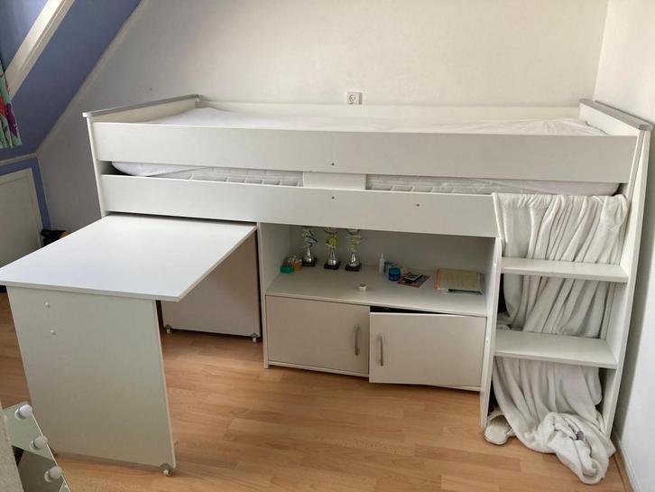 Hoogslaper, Kinderen en Baby's, Kinderkamer | Stapelbedden en Hoogslapers, Gebruikt, Hoogslaper, Ophalen