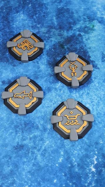 Sea of Thieves | 4 Shores of Gold Medallions | Cosplay beschikbaar voor biedingen