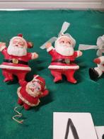 kerstmannen 5 stuks vintage [a887], Diversen, Kerst, Ophalen of Verzenden