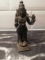 Antiek Bronzen Hindoe Beeld - Krishna, Antiek en Kunst, Ophalen of Verzenden