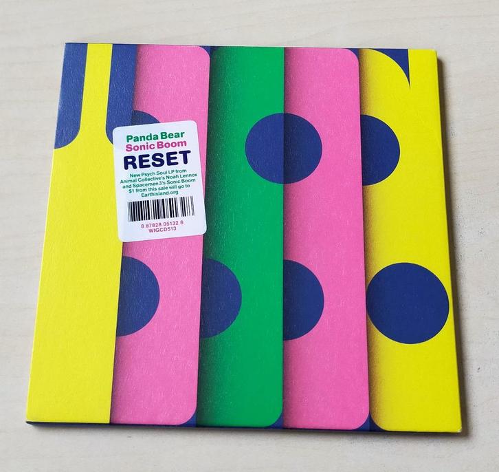 Panda Bear & Sonic Boom - Reset CD 2022, Cd's en Dvd's, Cd's | Pop, Gebruikt, 2000 tot heden, Ophalen of Verzenden