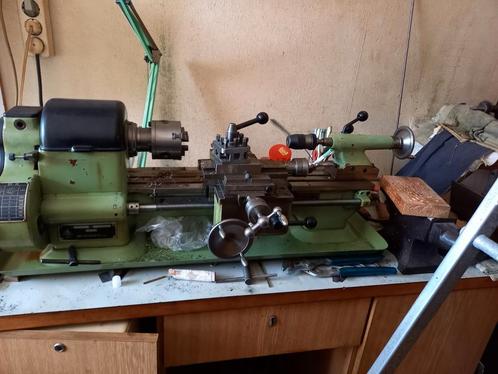 Draaibank TOS, Kolomboor, slijpmachine, Doe-het-zelf en Verbouw, Draaibanken, Gebruikt, Metaaldraaibank, Minder dan 500 mm, Ophalen