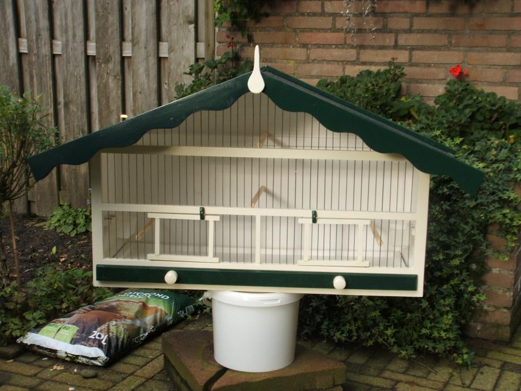 Prachtige vogelkooien, Ophalen, Nieuw, Hout, Vogelkooi