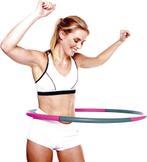 Nieuw in doos fitnes hoelahoep ring roze grijs, Sport en Fitness, Ophalen of Verzenden, Nieuw, Hoelahoep