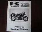KAWASAKI GPZ500 GPZ600 R 1985 - 1989 service manual NINJA, Motoren, Handleidingen en Instructieboekjes, Kawasaki