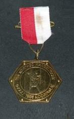 Wandelmedaille 25e Northgo wandeltocht  6/7- 07 1985, Ophalen of Verzenden, Overige materialen, Nederland