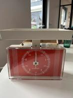 Retro Stube Keukenweegschaal - Oranje/Rood, Huis en Inrichting, Ophalen of Verzenden, Gebruikt