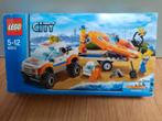 Lego city 60012 4x4 en duikersboot, Ophalen of Verzenden, Lego, Zo goed als nieuw