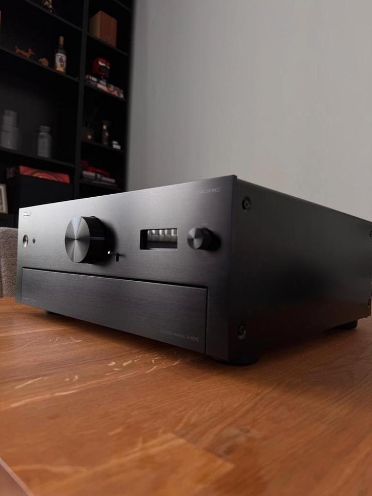 Onkyo A-9070 High-End Stereo Versterker – Zwart – Nieuwstaat, Audio, Tv en Foto, Versterkers en Receivers, Zo goed als nieuw, Stereo