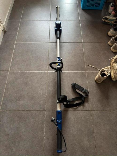 LUX Tools telescopische heggenschaar, Tuin en Terras, Heggenscharen, Zo goed als nieuw, Elektrisch, Ophalen of Verzenden