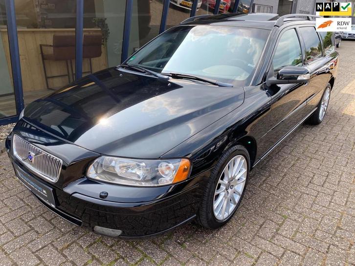 Volvo V70 2.0T Edition II Sport 180PK LEER / SUNROOF / TREKH, Auto's, Volvo, Bedrijf, Te koop, V70, ABS, Airbags, Airconditioning
