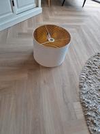 Skaftet lampvoet met witte lampenkap, Ophalen of Verzenden