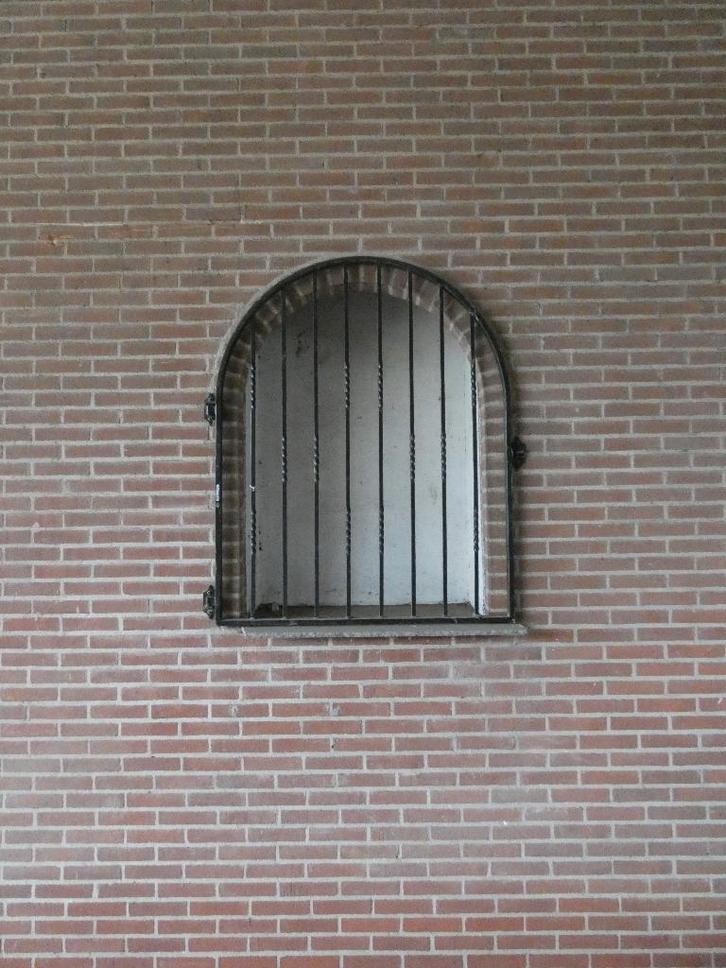 Smeedijzeren hekken voor ramen / poort (107 cm x 133 cm) BxH, Tuin en Terras, Tuinhekken en Hekwerk, Gebruikt, Sierhekwerk, IJzer