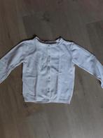 Wit vest/vestje 116 met mooi randje teab, Ophalen of Verzenden, Gebruikt, Meisje, Trui of Vest