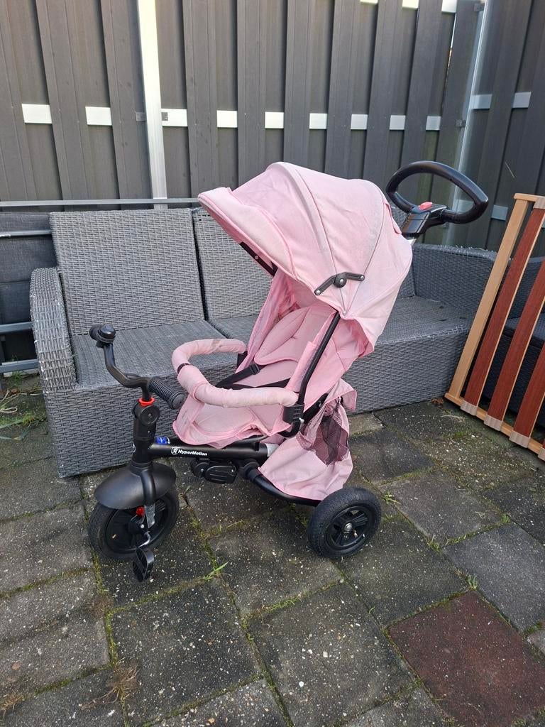 Hypermotion kinderdriewieler, Ophalen, Zo goed als nieuw, Duwvoertuig