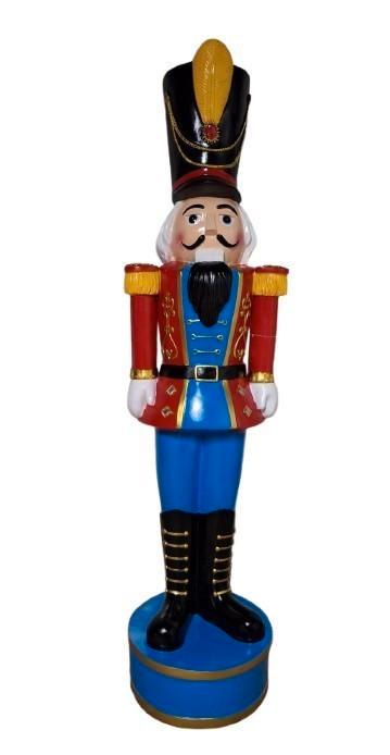 Notenkraker laminaat kerst 160cm nieuw €595, Diversen, Kerst, Nieuw, Ophalen