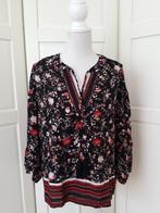 Smashed Lemon nieuwe zwarte floral hippie gipsy top L 40, Kleding | Dames, Blouses en Tunieken, Zwart, Maat 42/44 (L), Nieuw, Ophalen of Verzenden