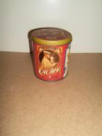 Oud Van Houten's Cacao blikje,bijna vol!Cocoa,chocolade, Ophalen of Verzenden, Gebruikt, Verpakking