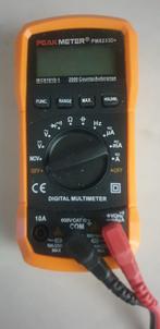 Multimeter met nieuwe probes - Test componenten, Verzenden, Gebruikt, Multimeter
