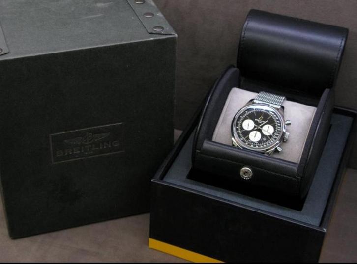 Breitling Transocean Chronograph Limited Edition, Sieraden, Tassen en Uiterlijk, Horloges | Heren, Zo goed als nieuw, Polshorloge