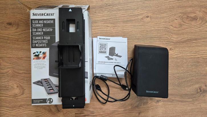 SilverCrest Diascanner - Digitaliseer je dia's!, Computers en Software, Scanners, Zo goed als nieuw, Diascanner, MacOS, Windows