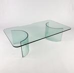 Vintage glazen design tafel "Adam" van Gallotti & Radice, Ophalen, Gebruikt, 50 tot 100 cm, 100 tot 150 cm