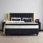 Camila 2-persoons opbergbed - Zwart, Huis en Inrichting