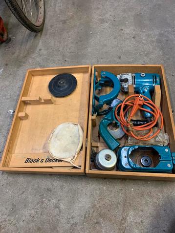 Black en Decker boormachine oldtimer beschikbaar voor biedingen
