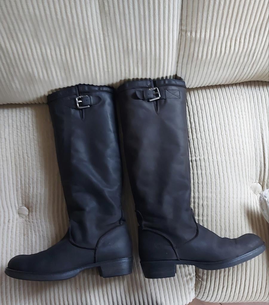Leren LAVORAZIONE ARTIGIANA leren dames laarzen mt 41, Kleding | Dames, Schoenen, Hoge laarzen, Ophalen of Verzenden, Gedragen