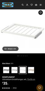 Ikea Ppax - broekenrek Komplement 704.465.40, Zo goed als nieuw, Minder dan 100 cm, 25 tot 50 cm, 50 tot 100 cm