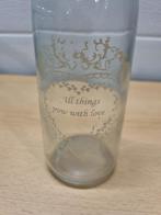 Beugel fles met tekst, Huis en Inrichting, Ophalen of Verzenden, 'T Olde Gre-j, Info@toldegrej.nl, Endepoelstraat 20f Didam