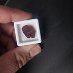 Rubuliet toermalijn schijfje, Sieraden, Tassen en Uiterlijk, Edelstenen, Ophalen of Verzenden, Nieuw