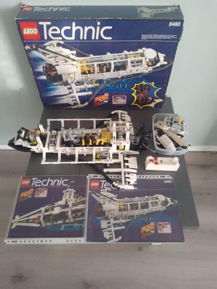 Lego technic spaceshuttle 8480, Kinderen en Baby's, Speelgoed | Duplo en Lego, Gebruikt, Lego, Complete set, Ophalen of Verzenden