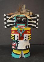 Hopi Kachina doll beeldje gesigneerd Grace Pooley, Antiek en Kunst, Ophalen of Verzenden