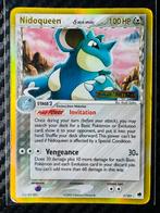Pokémon Nidoqueen Delta Species #7 Dragon Frontiers stamp, Ophalen of Verzenden, Zo goed als nieuw, Losse kaart
