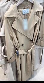 Stradivarius trench coat maat xs, Ophalen of Verzenden, Zo goed als nieuw, Maat 34 (XS) of kleiner, Beige