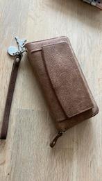 S.L.B. by LouLou lederen portemonnee /mobil vak, Ophalen of Verzenden, Zo goed als nieuw, Bruin