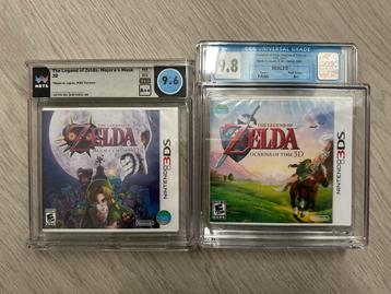Nintendo 3DS – Zelda Graded Majora’s Mask + Ocarina of Time beschikbaar voor biedingen
