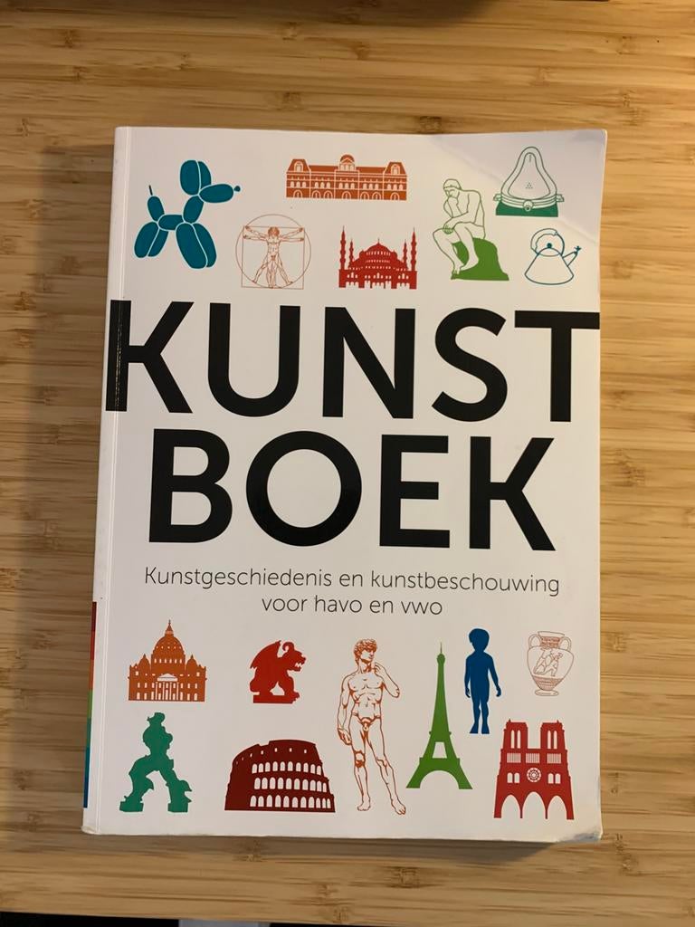 Kunstboek Havo en VWO, Boeken, Schoolboeken, Marissa Vosters; Hanneke de Jong, Tekenen, Ophalen of Verzenden, Zo goed als nieuw