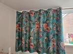 Tuiss Bella reiger turquoise gordijnen verduisterend, Ophalen, Overige kleuren, 100 tot 150 cm, Nieuw