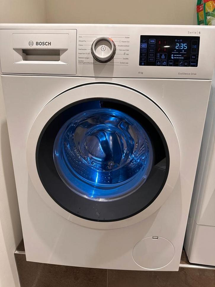 Bosch Serie 6 Voorlader Wasmachine, Witgoed en Apparatuur, Wasmachines, 6 tot 8 kg, 85 tot 90 cm, 1200 tot 1600 toeren, Energieklasse A of zuiniger